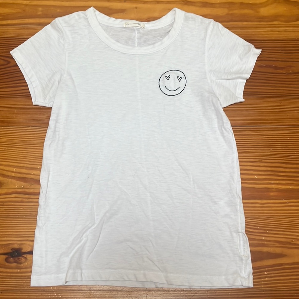 Rag and bone white tee🩷🩷